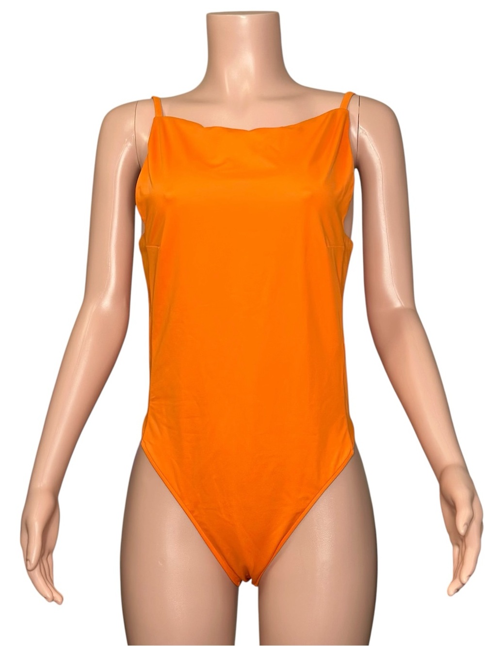 JACQUEMUS The Sole Swimsuit, Orange, XXL - Picture 3 of 7